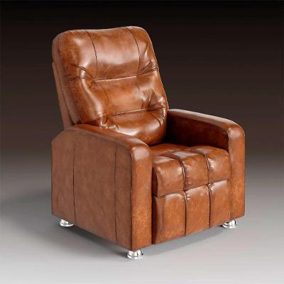 Poltrona Do Papai Reclinável Maldivas Corano Caramelo - Speciale Home Marrom