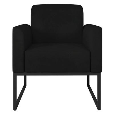 Poltrona Suede Preto - Gran Belo