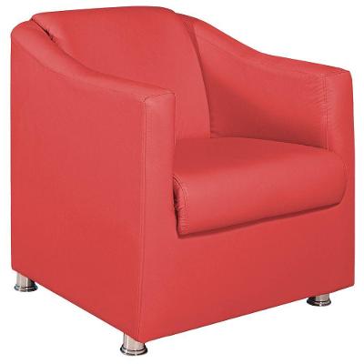 Poltrona Decorativa Catar Corano - Amarena Móveis Cor Vermelho