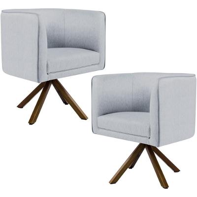 Kit 02 Poltronas Betina D02 Cinza D-315