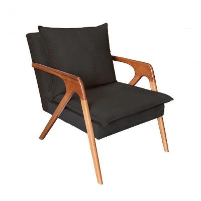 Poltrona Decorativa Monalisa Luxo Dora Bela Cor 0131