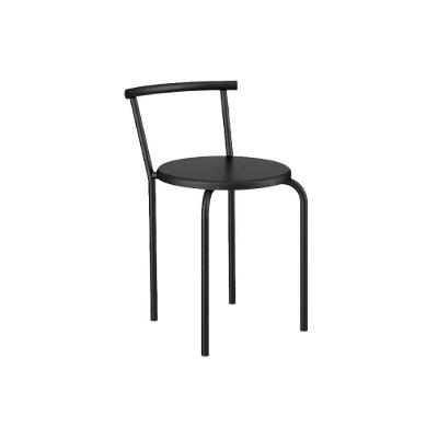 Kit 2 Banquetas Sala Jantar 105 2 Un Preto/Courano Preto - Carraro