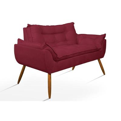 Sofá Poltrona Namoradeira ? Sala De Estar - Marsala