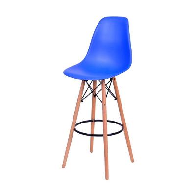 Banqueta Eames Side Azul Escuro