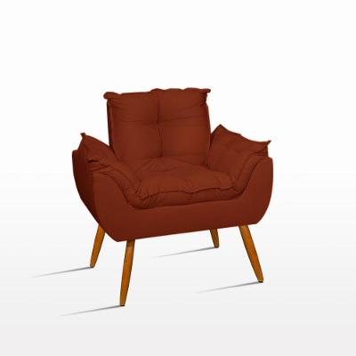 Poltrona Opala Decoração Cor:terracota