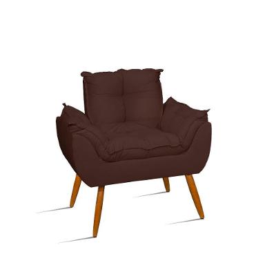 Poltrona Opala Decoração Cor:marrom
