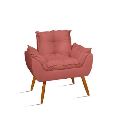 Poltrona Opala Decoração Cor:rosa