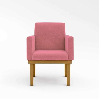 Poltrona Com Base Decoração Copa Do Mundo Brasil Rosa