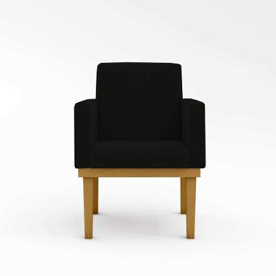 Poltrona Com Base Decoração Copa Do Mundo Brasil Preta