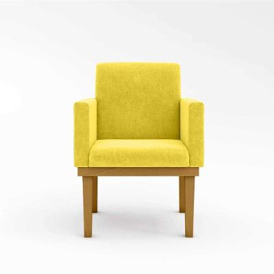 Poltrona Com Base Decoração Copa Do Mundo Brasil Amarelo