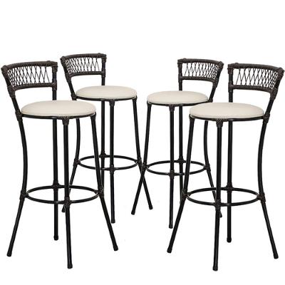 Kit Banquetas Alta Forts Fibra Uv Gelo Floral