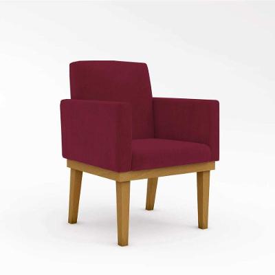 Poltrona Base Reforçada Estudos Balaqui Decor marsala