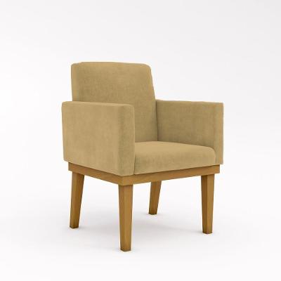 Poltrona Base Reforçada Estudos Balaqui Decor capuccino