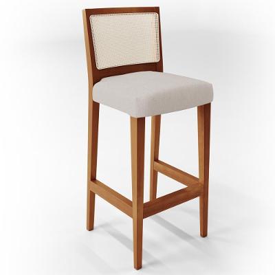 Banqueta Alta Cozinha Branco Zion L02 Cru