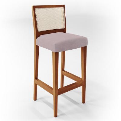 Banqueta Alta Cozinha Branco Zion L02 Rosê