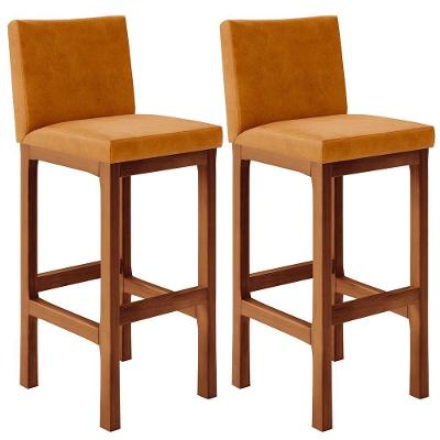 Kit 02 Banquetas Altas Alya Whisky