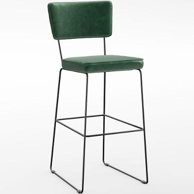 Banqueta Alta Para Cozinha E Allana L02 Facto Verde Musgo