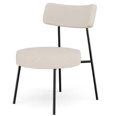 Poltrona Base Fixa Londres F01 Linho Bege