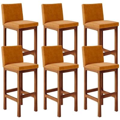 Kit 06 Banquetas Altas Alya Whisky