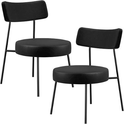 Kit 02 Poltronass Base Fixa Londres F01 Couríssimo Preto