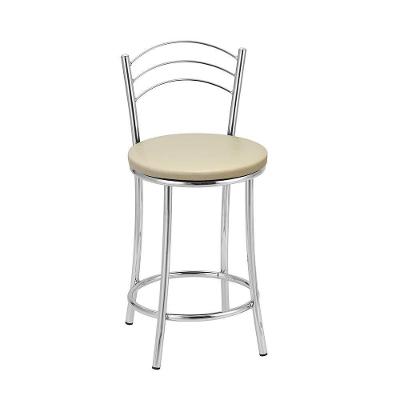Kit 2 Banquetas Cromadas Bc26c Assento Espuma D15