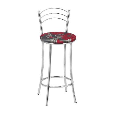 Kit 2 Banquetas Cromadas Bc26b Assento Espuma D15