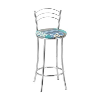 Kit 2 Banquetas Cromadas Bc26b Assento Espuma D15