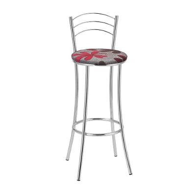 Kit 2 Banquetas Cromadas Bc26a Assento Espuma D15