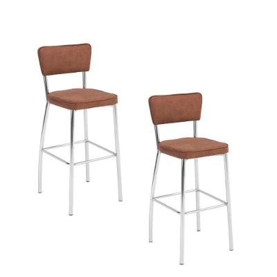 Kit 2 Banquetas Haidê Gourmet Para Bancada Facto Fendi