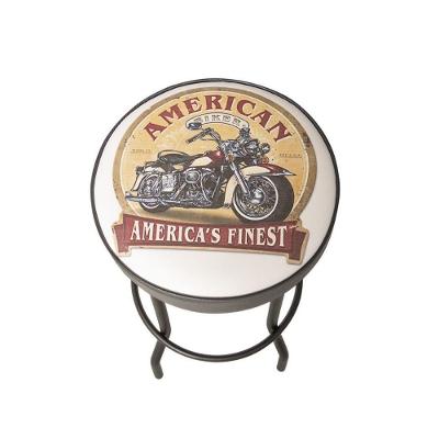 Kit 4 Banquetas Texas Estampa Motocicleta