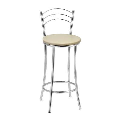 Kit 2 Banquetas Cromadas Bc26b Assento Espuma D15