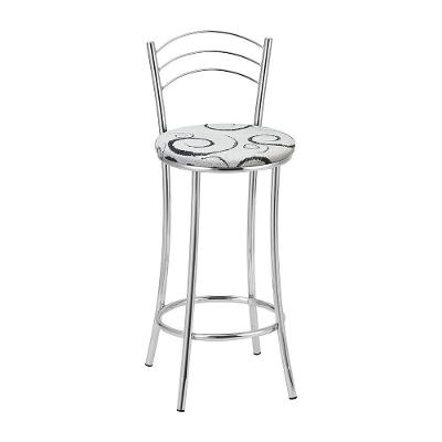 Kit 2 Banquetas Cromadas Bc26b Assento Espuma D15