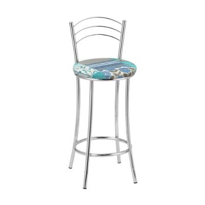 Kit 2 Banquetas Cromadas Bc26b Assento Espuma D15