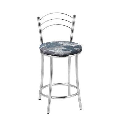 Kit 2 Banquetas Cromadas Bc26c Assento Espuma D15