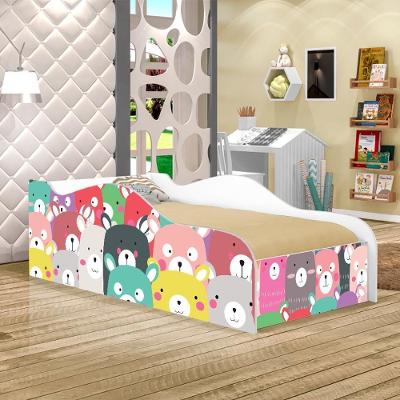 Cama Infantil Like Aquarela Dos Ursinhos