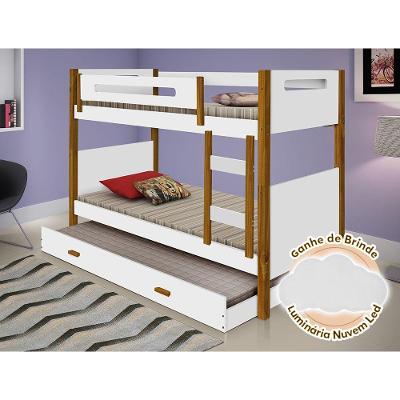 Treliche Infantil Montessoriana Branca E Amêndoa Branco