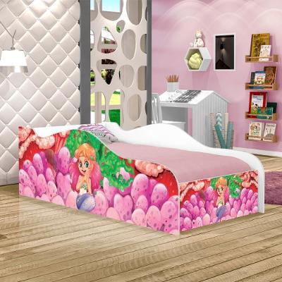 Mini Cama Like Sereia No Mar Infantil Com Colchão