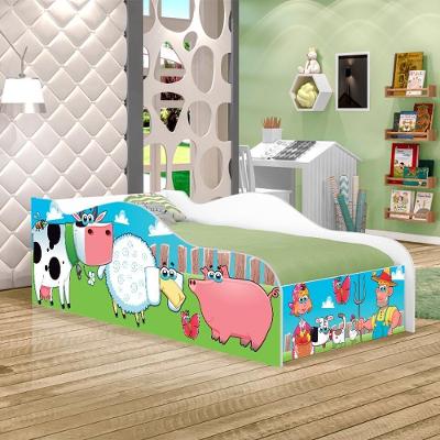 Mini Cama Fun Fazendinha E Vaquinha Infantil Com Colchão