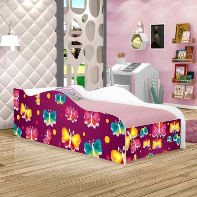 Cama Infantil Like Nuvem De Borboletas