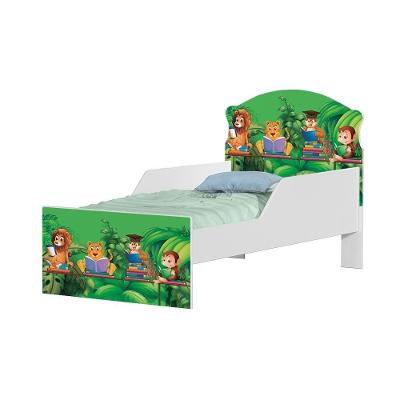 Mini Cama Safari E Zoológico Com Colchão