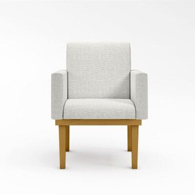 Cadeira Poltrona Com Base Reforçada Black Friday LinhoBege