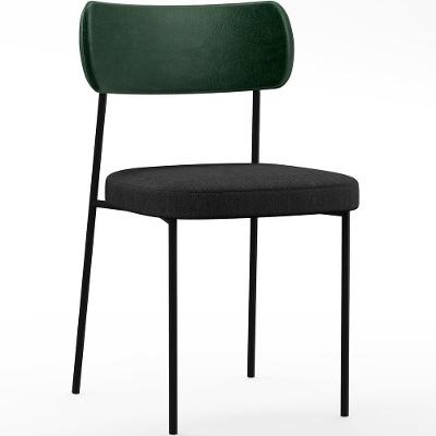 Cadeira Sala De Jantar L02 Fcato Verde Musgo Chumbo