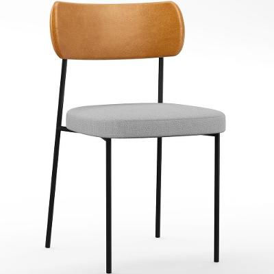 Cadeira Para Sala De Jantar Melina L02 Whisky Cinza