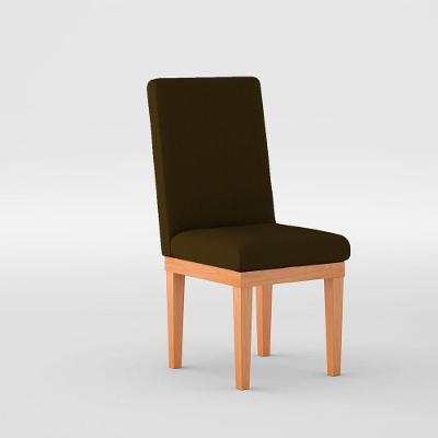 Cadeira Reforçada Para Mesa De Jantar marrom