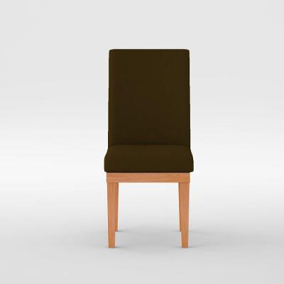 Cadeira Para Mesa De Jantar Estofada Reforçada marrom