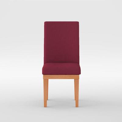 Cadeira Para Mesa De Jantar Estofada Reforçada marsala