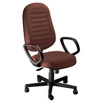 Cadeira Presidente Gomada Com Braços Linha Blenda Vermelho