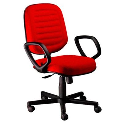 Cadeira Diretor Gomada Com Braços Linha Blenda Vermelho
