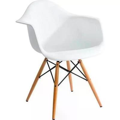Cadeira Eiffel Com Braço - Branco Branco