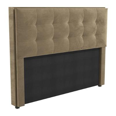 Cabeceira Estofada Casal/queen 160cm Multimóveis Cr35163 Bege Bege